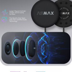 ASMAX Future1 Bluetooth Comunication System - Single Kit - Image 4