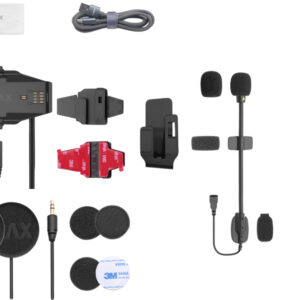 ASMAX F1 PRO MAX Bluetooth Comunication System - Single Kit - Image 13