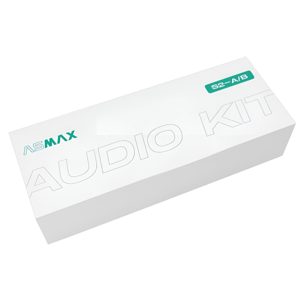 ASMAX S2 A/B, AUDIO-CLAMP KIT, ΒΑΣΗ-ΜΙΚΡΟΦΩΝΑ-ΗΧΕΙΑ