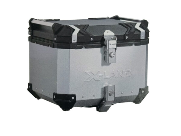 M45-SILVER X-LAND TOP CASE M45 X TYPE SILVER