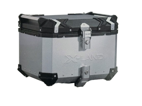 M55-SILVER X-LAND TOP CASE M55 X TYPE SILVER