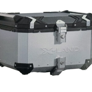 X-LAND TOP CASE M65 X TYPE SILVER