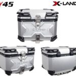 X-LAND ALUMINUM MOTORCYCLE TOP CASE