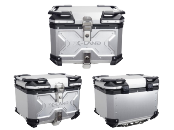 X-LAND TOP CASE Y45 SILVER