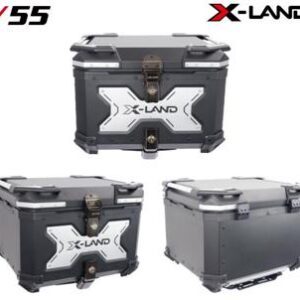 X-LAND ALUMINUM MOTORCYCLE TOP CASE