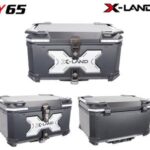 X-LAND ALUMINUM MOTORCYCLE TOP CASE