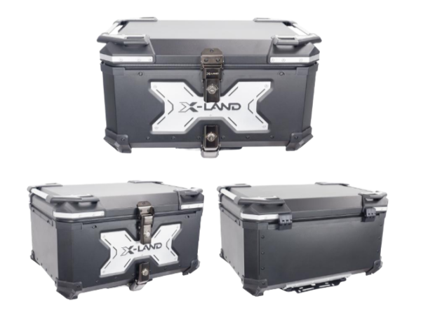X-LAND TOP CASE Y55 SILVER